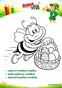 Pracovní list č.1 pro děti zdarma ke stažení