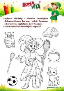 Pracovní list č. 6 zdarma ke stažení